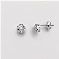 Orecchini Miluna Donna Favolosa in Oro bianco Diamante ERD2460